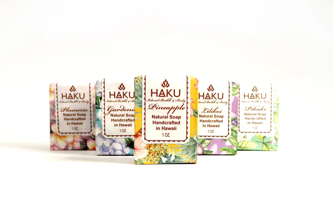 HAKU - Artisan Cold Process Soap 5 Pack 2 HAKU - Artisan Cold Process Soap 5 Pack - Image 2