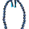 Kukui Nut Lei - Painted: Blue