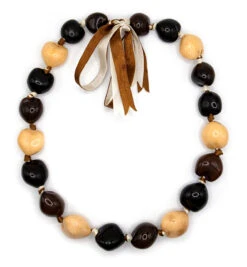 Kukui Nut Choker - Natural: Variety
