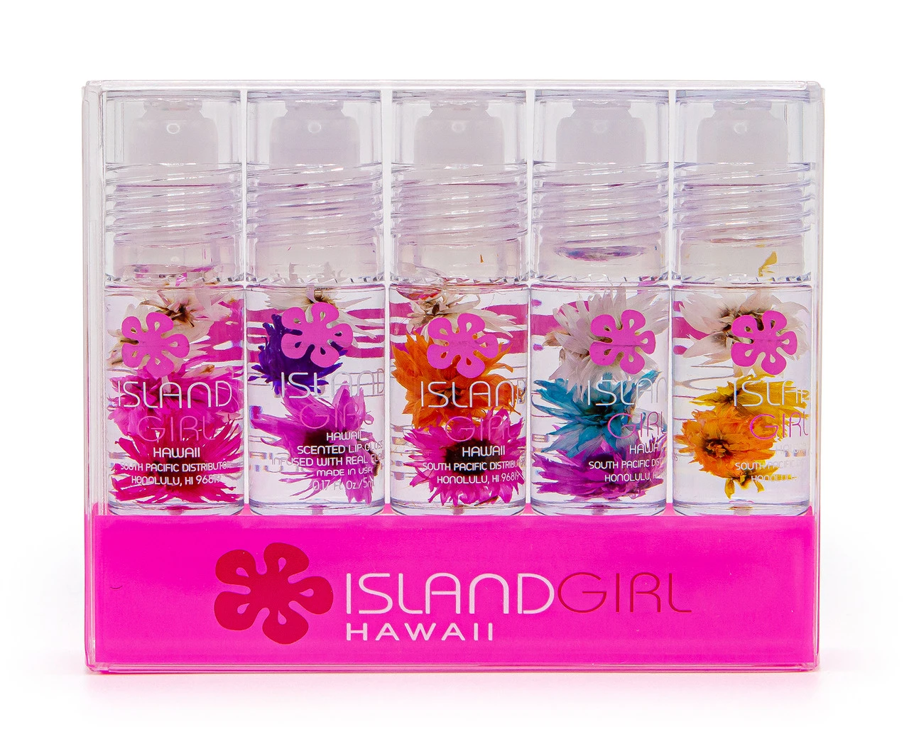 Island Girl® Mini Lip Gloss 5pk Gift Set 2 Island Girl® Mini Lip Gloss 5pk Gift Set - Image 2