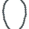Jewel Of The Sea Mother Of Pearl Necklace: Black
