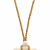Island Edge® Shaped Bone Necklace: Strong Honu