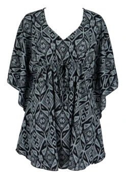 Napua Collection Cover Ups: Batik - Black