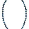 Freshwater Pearl Necklace 18": Black