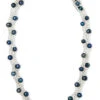 Twisted Torsade Freshwater Pearl Necklace: Black