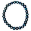 Freshwater Pearl Bracelet: Black