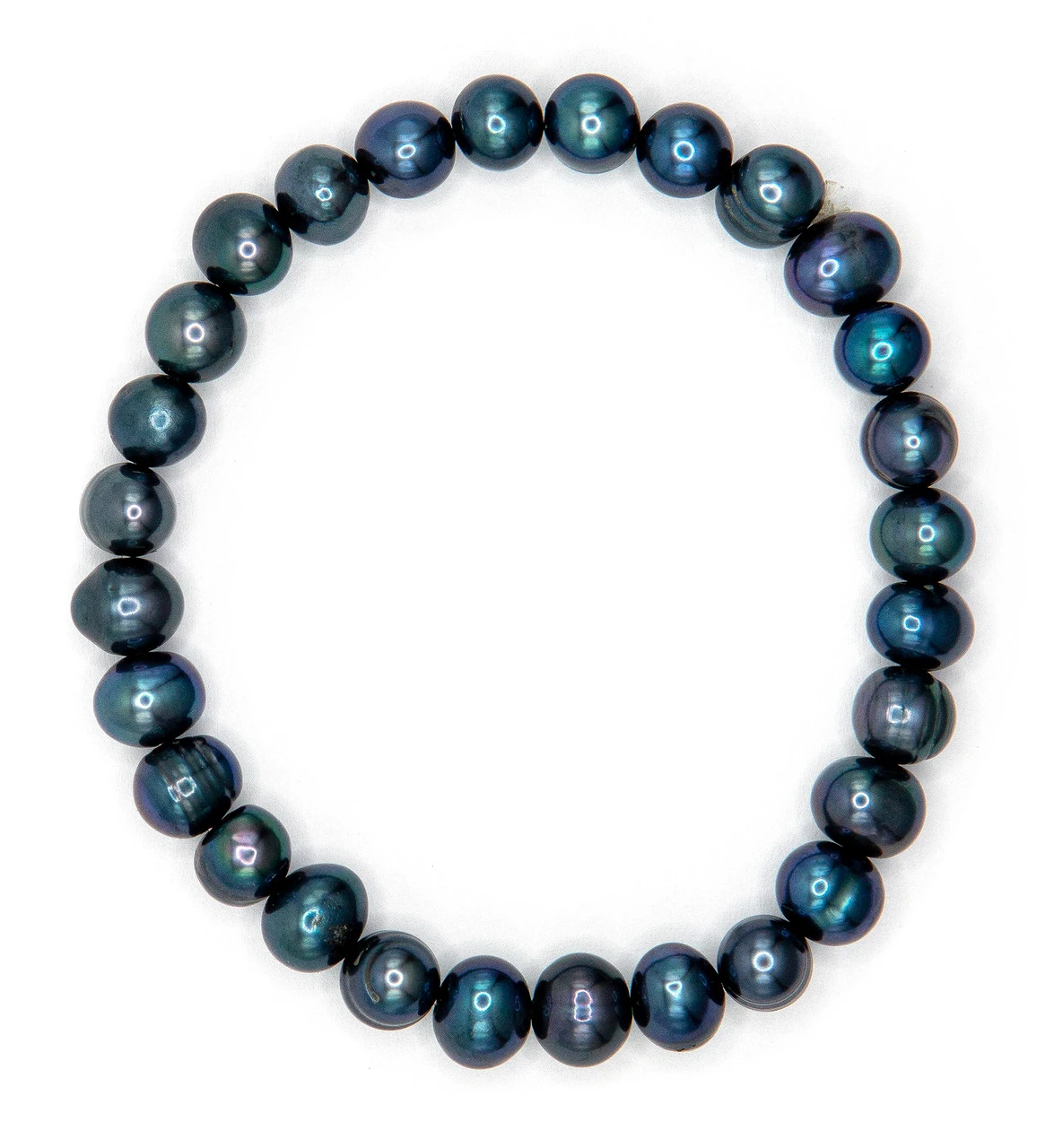 Freshwater Pearl Bracelet: Black 1 Freshwater Pearl Bracelet: Black