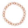 Freshwater Pearl Bracelet: Coral