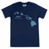 Hawaiian Athletics® Sports Tee - Islands: Navy