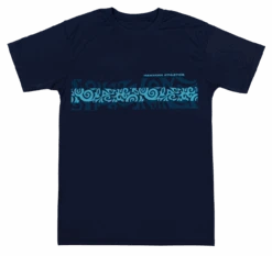 Hawaiian Athletics® Sports Tee - Tribal Band: Navy