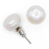 Freshwater Pearl Earrings: White