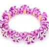 Flower Bracelet: Purple