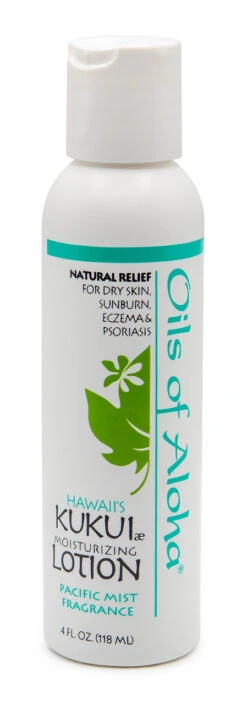 Oils Of Aloha - Kukui Nut Moisturizing Lotion 4oz: Pacific Mist