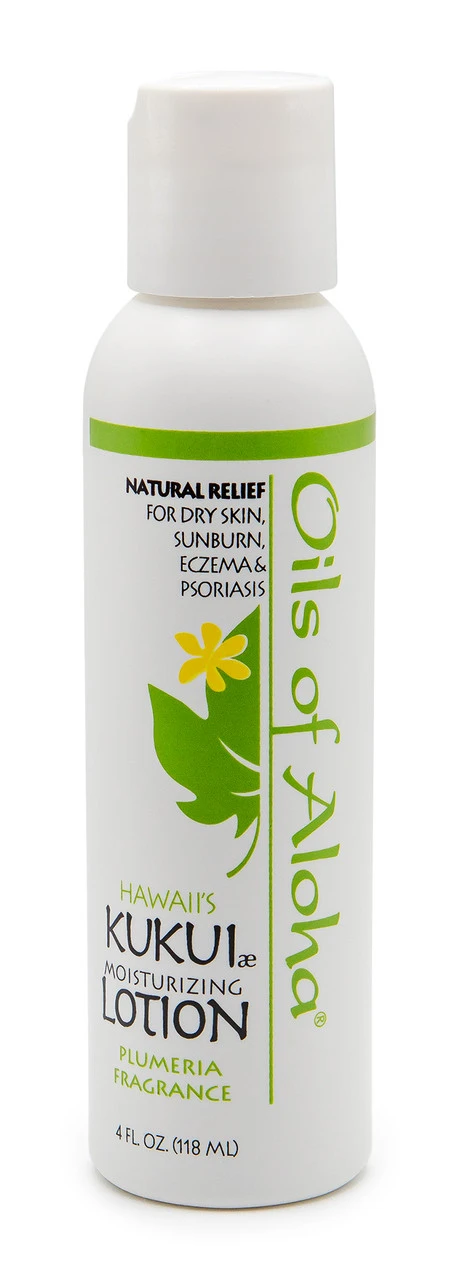 Oils Of Aloha - Kukui Nut Moisturizing Lotion 4oz: Plumeria 1 Oils Of Aloha - Kukui Nut Moisturizing Lotion 4oz: Plumeria