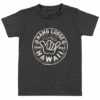 Hawaiian Performance Surfwear® Child's Tee - Shaka Brah: Charcoal Heather