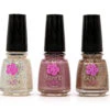 Island Girl® Hawaii 3 Pack Nail Color Set: Bronze/Glitter
