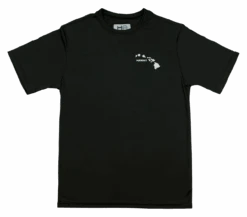 Hawaiian Athletics® Sports Tee - Islands Pocket: Black