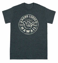 Hawaiian Performance Surfwear® - Shaka Brah: Charcoal Heather