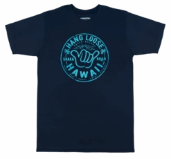 Hawaiian Athletics® Sports Tee - Shaka Brah: Navy
