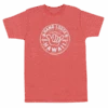 Hawaiian Athletics® Sports Tee - Shaka Brah: Red Heather