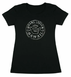 Island Girl® Surf Tee - Hangloose: Black