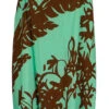 Napua Collection Sundress: Haleconia - Turquoise W/ Brown