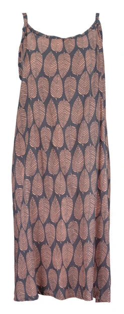 Napua Collection Sundress: Mango Leaves - Coral