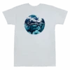 Ladies Crew Neck Tee - Aloha Scenic: White