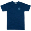 Hawaiian Athletics® Sports Tee - Shaka Pocket: Space Blue
