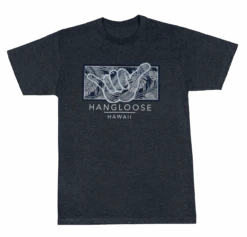 Crew Neck Tee - Hangloose Frame: Charcoal Heather