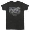 Crew Neck Tee - MAUI Hangloose Frame: Charcoal Heather