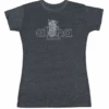 Island Girl® Surf Tee - Aloha Pine: Charcoal Heather