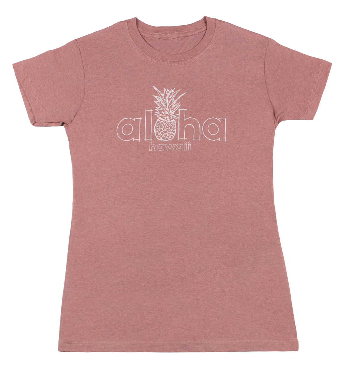 Island Girl® Surf Tee - Aloha Pine: Rose 1 Island Girl® Surf Tee - Aloha Pine: Rose