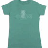 Island Girl® Surf Tee - Aloha Pine: Sea Green