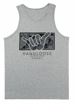 Men's TANK TOP - Hangloose Frame: Grey Heather