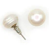 Freshwater Pearl Earring - Large: White