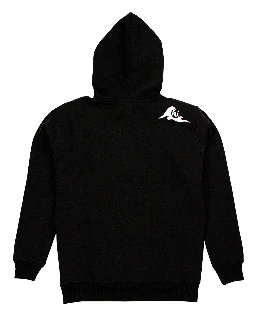 Robin Ruth® Sweatshirt Hoodie Zip Up - Hawaii Arch: Black 2 Robin Ruth® Sweatshirt Hoodie Zip Up - Hawaii Arch: Black - Image 2