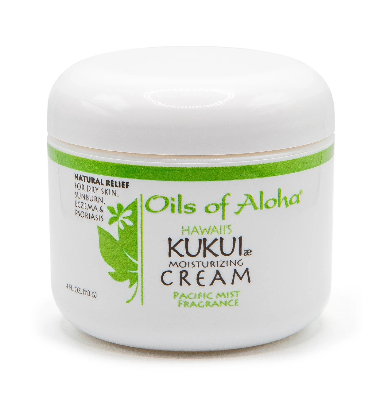 Oils Of Aloha - Kukui Nut Moisturizing Cream 4oz: Pacific Mist 1 Oils Of Aloha - Kukui Nut Moisturizing Cream 4oz: Pacific Mist