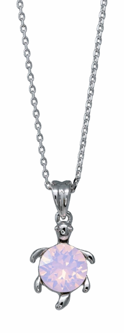 Turtle With Crystal Necklace -Fashion Clothing Store 63906 ICNecklace Turtle Opal s20 82891.1608843811.1280.1280 96916.1634676003