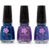 Island Girl® Hawaii 3 Pack Nail Color Set: Blue/Purple