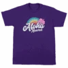Hawaiian Performance Surfwear® Child's Tee - Rainbow: Purple