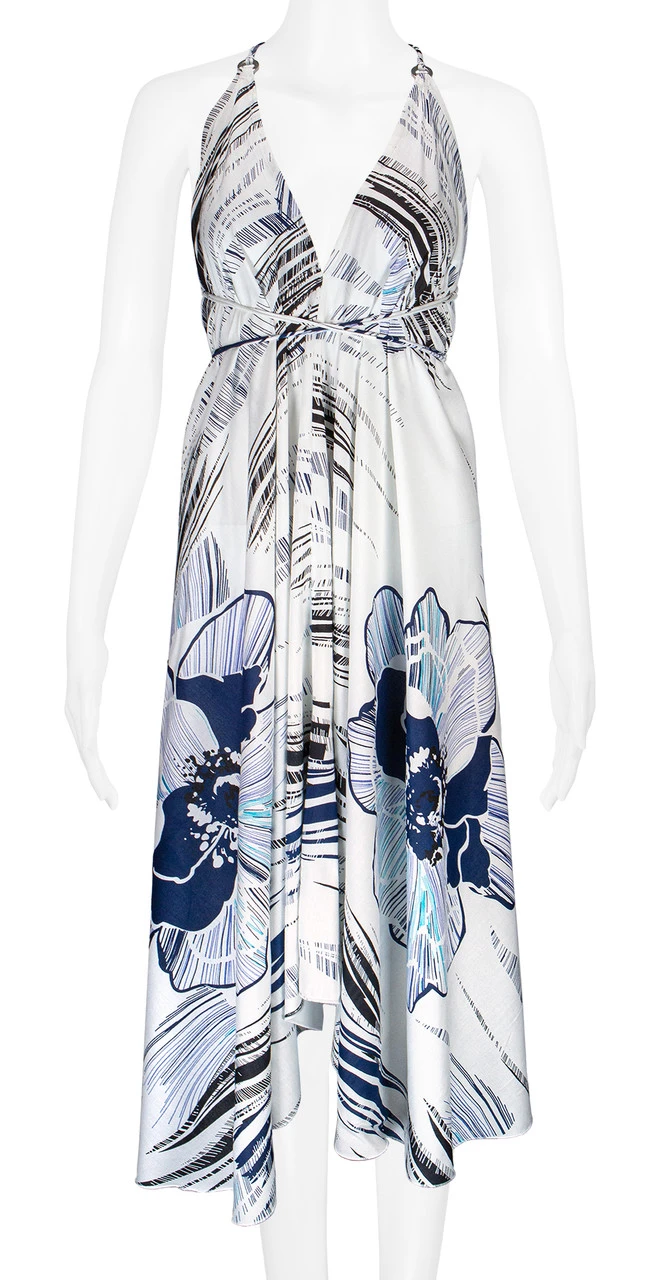 Robin Ruth® Maxi Dress: Hibiscus Canvas 5 Robin Ruth® Maxi Dress: Hibiscus Canvas - Image 5