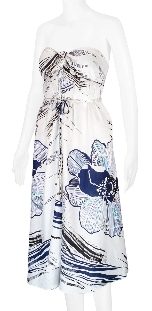 Robin Ruth® Maxi Dress: Hibiscus Canvas 2 Robin Ruth® Maxi Dress: Hibiscus Canvas - Image 2