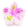 Painted Large Jaw Style Hair Clip: Light Purple