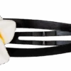 Small Plumeria Flower Snap Hair Pins: White