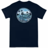 Crew Neck Tee - Hawaii Skyline: Navy