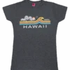 Island Girl® Surf Tee - Beach Break: Charcoal Heather