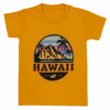 Hawaiian Performance Surfwear® Child's Tee - Tropical Sunset: Gold