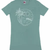 Island Girl® Surf Tee - Sun Surf: Sea Green