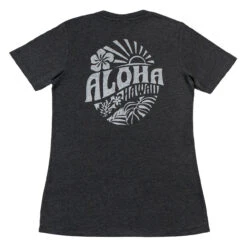 Island Girl® Surf Tee - Sunny Aloha: Charcoal Heather 13 Island Girl® Surf Tee - Sunny Aloha: Charcoal Heather -Fashion Clothing Store 80836 BabyTeeIG SunnyAloha Back CharcoalHeather 32252.1704856349
